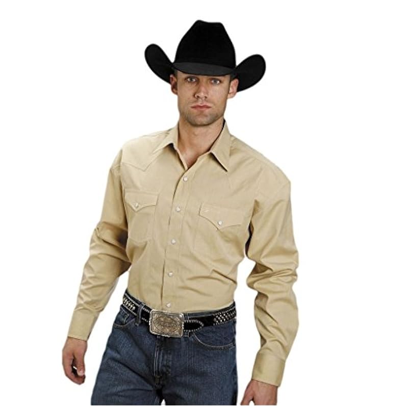 Stetson Western Shirt Mens L/S Snap Pink 11-001-0465-0040 PI Yellow Stetson ‎mens Shirts