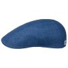 Stetson Stetson Uni Sustainable Linen Flat Cap Men - Made in The EU Blue ‎mens Hats & Caps