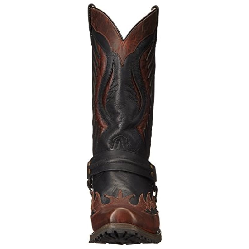 ‎mens Boots Stetson Stetson Men's Biker Outlaw Work Shoe Brown - 3632