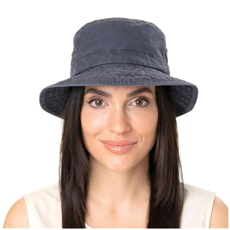 ‎womens Hats & Caps Stetson Stetson Reston Bucket Hat Women/Men | Dark Beige