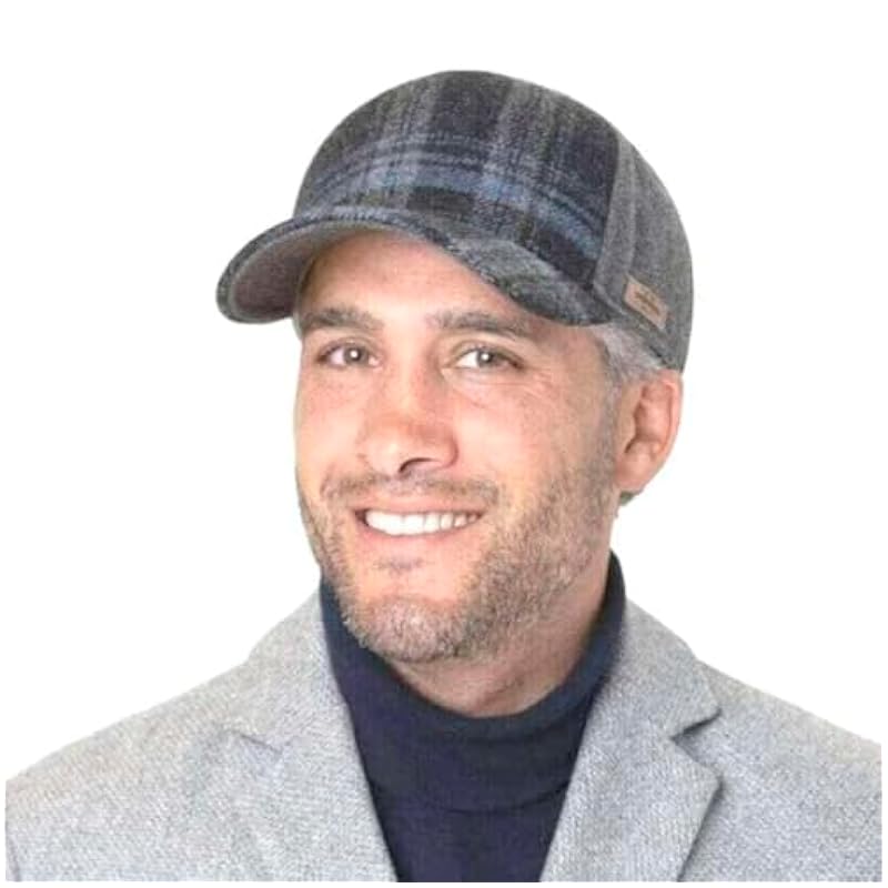 Stetson Shadow Plaid Cap Women/Men - Black-red Stetson ‎womens Hats & Caps