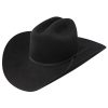 Stetson Stallion Collection The Cattleman Black Stetson ‎unisex-ad Hats & Caps