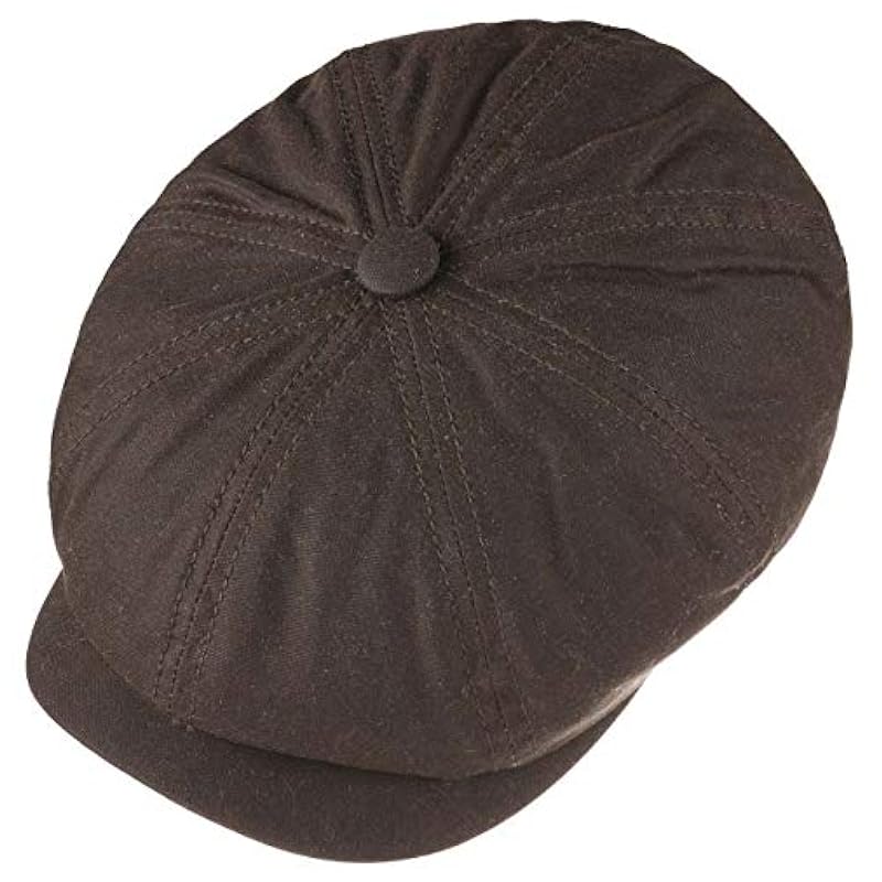 Stetson Hatteras Waxed Cotton Cap Women/Men Brown 7 1/8 Stetson ‎mens Hats & Caps
