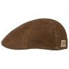 Stetson Hats & Caps ‎mens Stetson Texas Soft Vintage Cotton Flat Cap Men - Brown