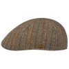 Stetson Carsen Wool Flat Cap Men - Made in The EU Beige ‎mens Hats & Caps Stetson