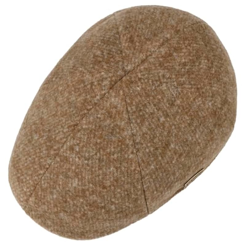 Stetson Texas Eskridge Jersey Flat Cap Women/Men - Made in The EU Light Brown ‎womens Hats & Caps Stetson