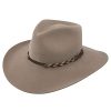 Stetson SBDFTR-1634 Stone Drifter 4X Buffalo Fur Felt Western Hat Tan ‎unisex-ad Hats & Caps Stetson
