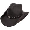 Stetson Roxbury Shapeable Leather Cowboy Western Hat Large ‎unisex-ad Hats & Caps Stetson