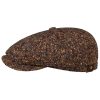 Stetson Hatteras Donegal Tweed Cap Women/Men - Brown-blue ‎mens Hats & Caps Stetson