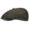 ‎mens Hats & Caps Stetson Stetson Ref Flat Cap Men - Olive