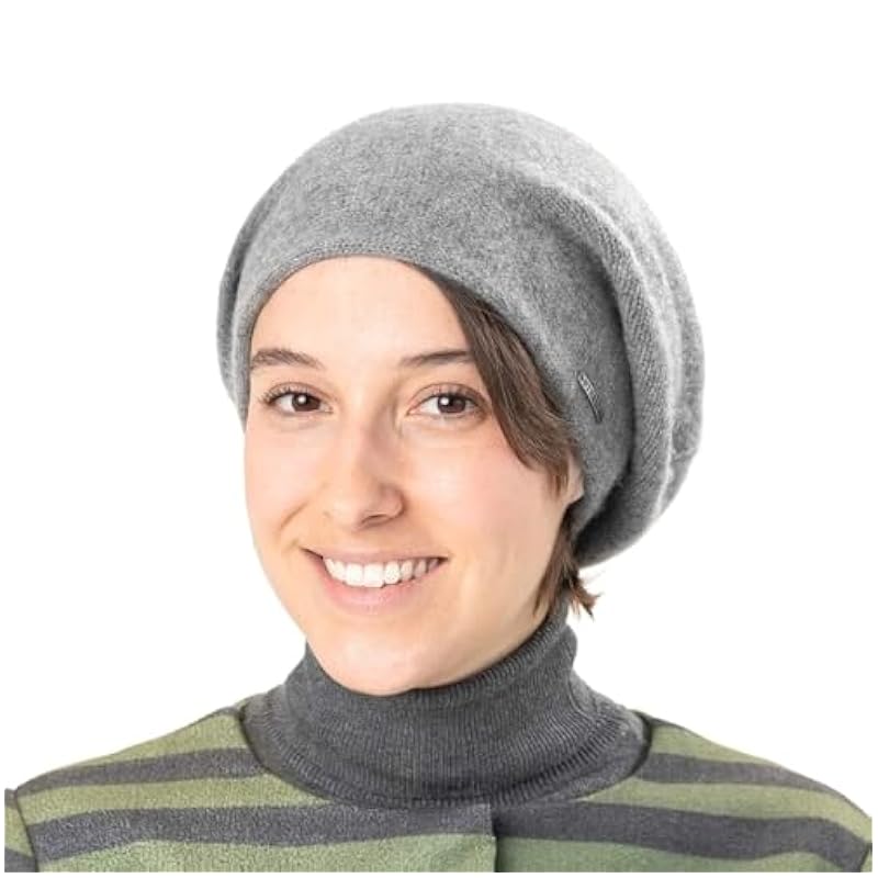 Stetson Hats & Caps ‎womens Stetson Shirley Cashmere Knit Hat Women/Men - Purple