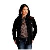 Stetson Stetson Women's Desert Scene Embroidered Long Sleeve Snap Boyfriend Denim Shirt Black X-Small ‎Womens Tops, Tees & Blouses