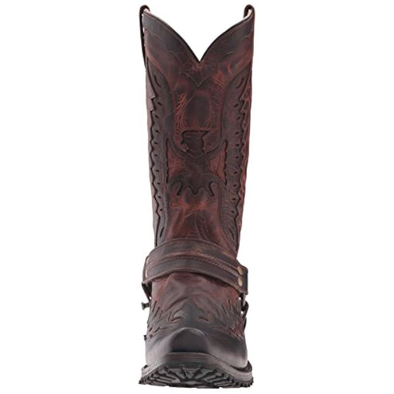 Stetson Men's Biker Outlaw Work Shoe Brown ‎mens Loafers & Slip-Ons Stetson