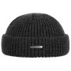Stetson Hats & Caps Stetson Nashville Knit Docker Cap Women/Men | Made in Italy Anthracite