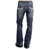 Stetson Women's 816 Fit White S Stitch Bootcut Jeans Plus Denim 20 XL ‎womens Jeans Stetson