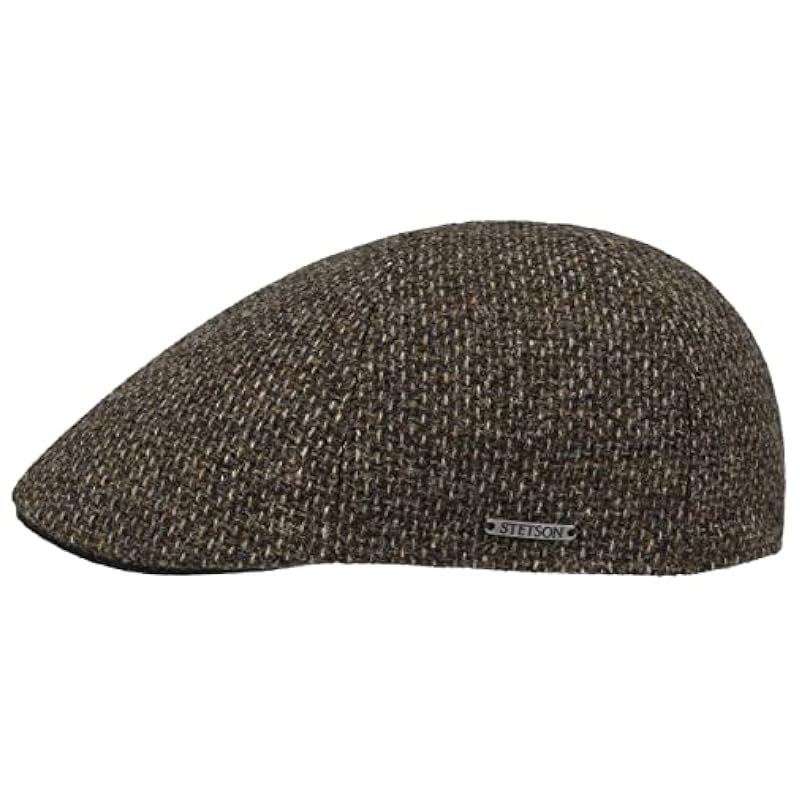 ‎mens Hats & Caps Stetson Stetson Texas Classic Wool Flat Cap Men | Made in The EU Brown