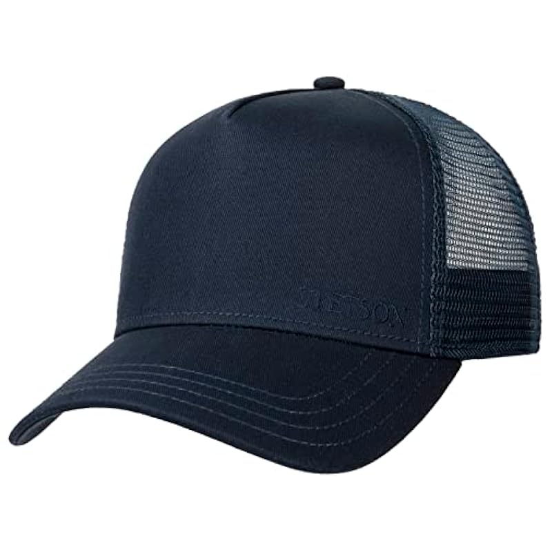 Stetson Classic Cotton Trucker Cap Women/Men - Navy ‎womens Hats & Caps Stetson