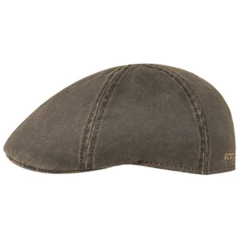 Stetson Men's Weathered Cotton Duck Ivy Cap (Brown, L) ‎mens Hats & Caps Stetson