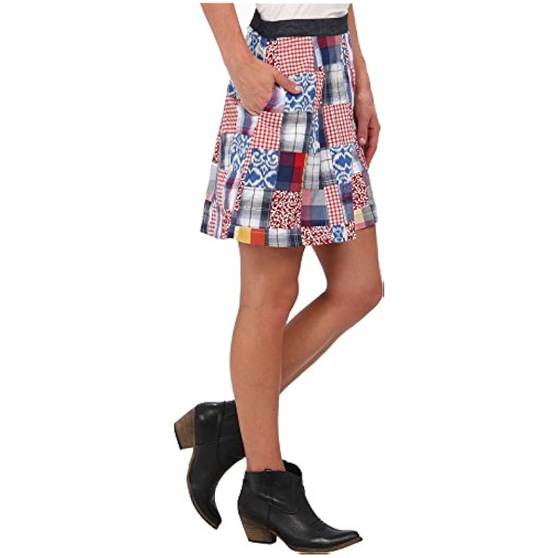 Stetson Skirts ‎womens Stetson Women's 9142 Patchwork Skirt Multi Skirt