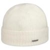 Stetson Stetson Mayville Cashmere Beanie Hat Women/Men - Cream White ‎womens Hats & Caps
