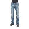 Stetson Stetson Men's 1014Rocker Fit Bootcut Jeans Blue 32W x 34L ‎mens Jeans