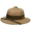 Stetson Stetson Waxed Cotton Pith Helmet Women/Men - Khaki ‎mens Hats & Caps