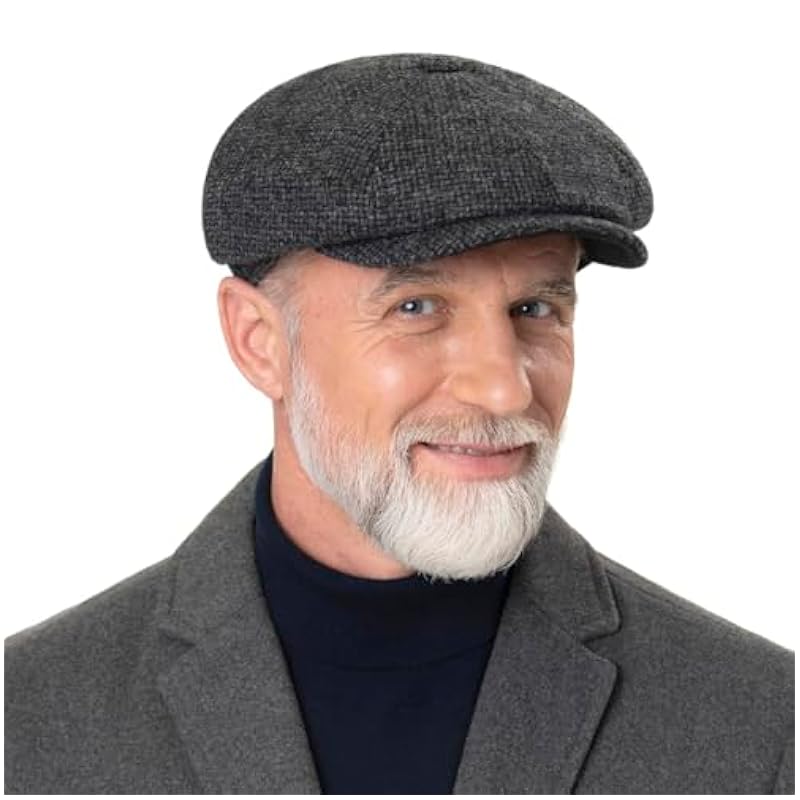 Stetson Hatteras Shetland Wool Flat Cap Men | Brown ‎mens Hats & Caps Stetson
