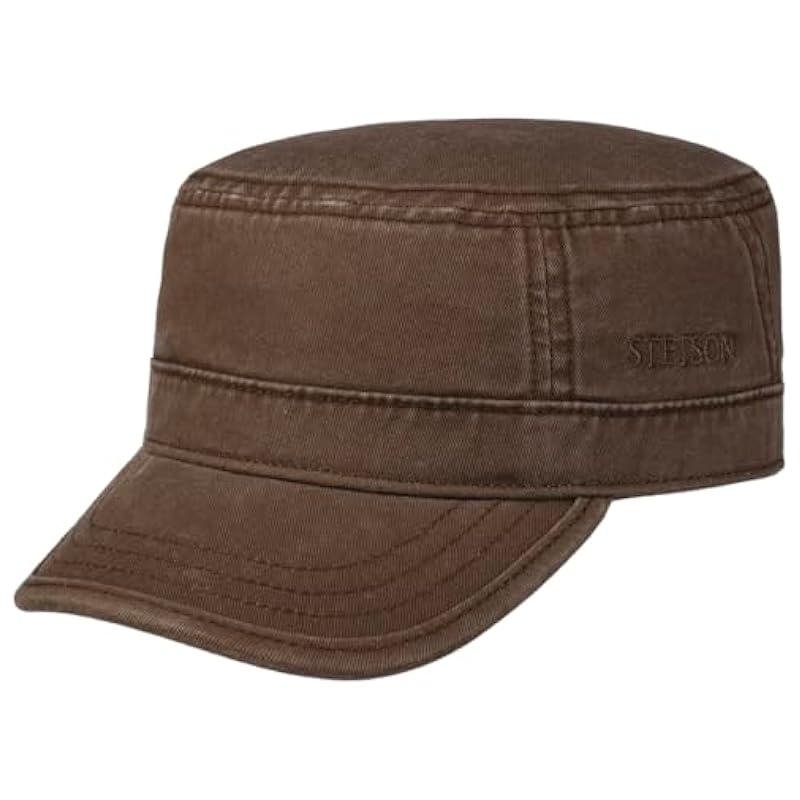 ‎womens Hats & Caps Stetson Stetson Gosper Army Cap Women/Men | Brown