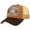 Stetson Hats & Caps ‎womens Stetson by The Campfire Trucker Cap Small Women/Kids Brown One Size, 6 3/8-7