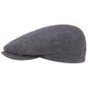 Stetson Belfast Linen Summer Flat Cap Men - Made in The EU Grey Stetson ‎mens Hats & Caps