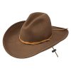 Stetson Men's Makinnon Cowboy Hat Acorn Stetson ‎mens Hats & Caps