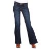 Stetson Stetson Apparel Women's Dark Blasted Low Rise 816 Classic Fit Boot Cut Jeans Blue 10 33R ‎womens Jeans