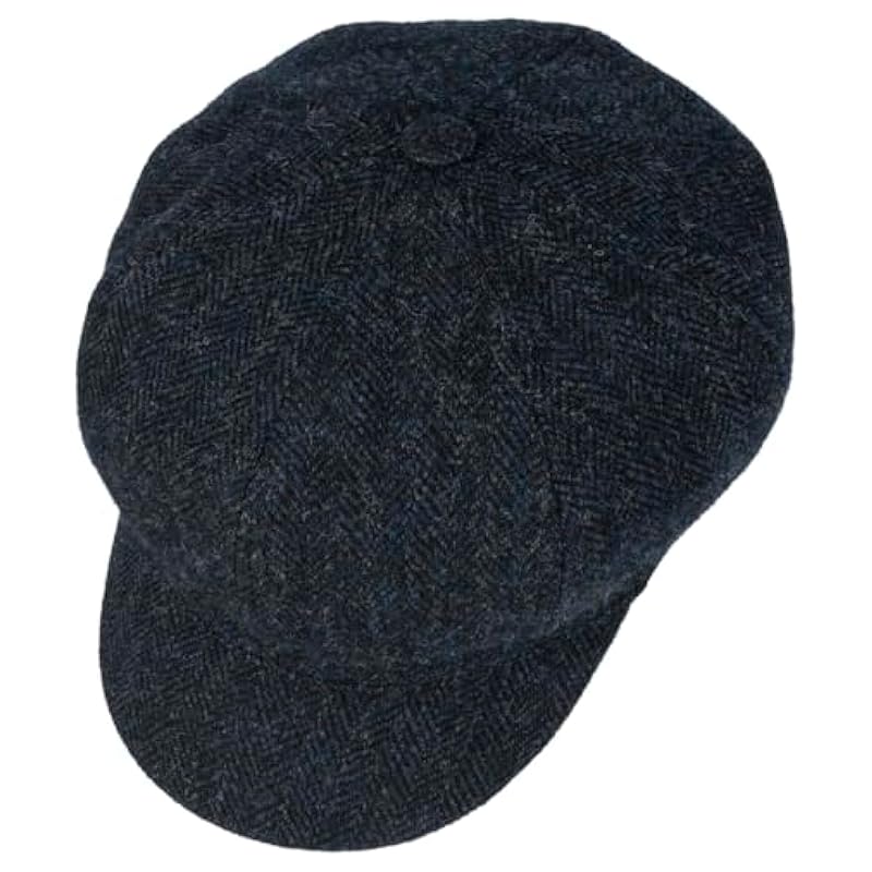 ‎mens Hats & Caps Stetson Stetson 8-Panel Wool Newsboy Cap Women/Men - Black-blue
