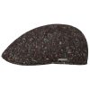 Stetson Stetson Lancott Ivy Wool Flat Cap Men - Made in The EU Brown-mott ‎mens Hats & Caps