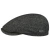 Stetson Belfast Classic Wool Flat Cap Women/Men | Made in The EU Grey-blue ‎mens Hats & Caps Stetson