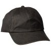 Stetson Stetson Men's Distressed Cotton Cap Brown ‎mens Hats & Caps