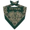 Stetson Paisley Bandana Women/Men - Dark Green ‎womens Novelty Stetson