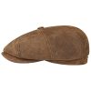 Stetson Stetson Leather Burney Hatteras Men | Brown ‎mens Hats & Caps
