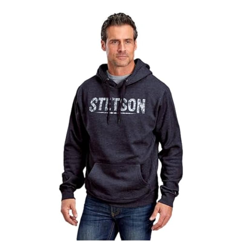 ‎men Active Stetson Stetson Western Sweatshirt Mens Graphic XL Blue 11-097-0562-0925 BU