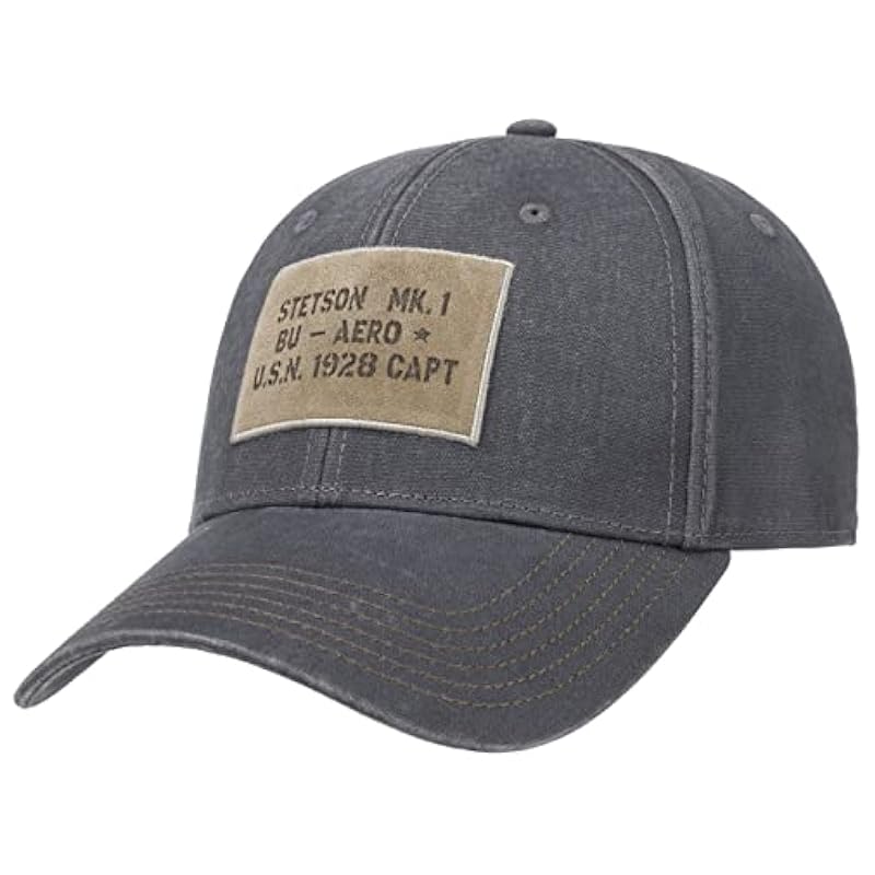 Stetson Patch Aero Cap Men - Blue Stetson ‎mens Hats & Caps