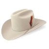 Stetson Hats & Caps ‎mens Stetson and Dobbs SFRNCH-0134 Mens Rancher 6X Cowboy Hat, Silverbelly - 7 3/8