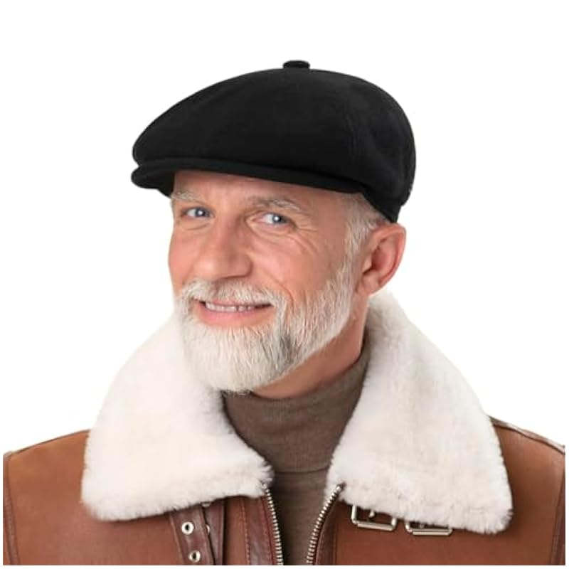 Stetson Reid 6 Panel Flat Cap Men - Navy ‎mens Hats & Caps Stetson