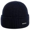 ‎unisex-ad Hats & Caps Stetson Stetson Parkman Knit Hat Women/Men | Made in Italy Blue