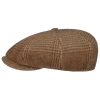 ‎mens Hats & Caps Stetson Stetson Poundhill Wool Mix 8 Panel Flat Cap Men - Made in Germany Brown