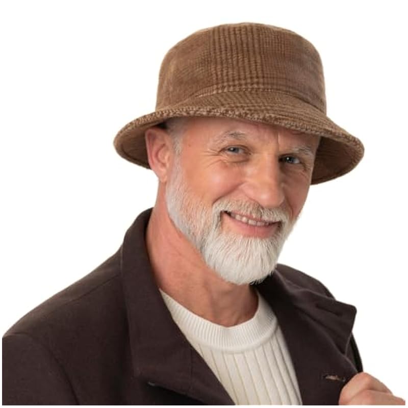 Stetson Stetson Brownfield Wool Bucket Hat Men - Made in Germany Brown-beige ‎mens Accessories