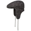 Stetson Tuckmill Flat Cap with Ear Flaps Men - Made in The EU Blue ‎mens Hats & Caps Stetson
