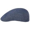 Stetson Madison Linen Flat Cap Women/Men - Blue ‎mens Hats & Caps Stetson