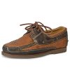 Stetson Men's Dillon Burnished Bull Shoulder Casual Boat Shoes Moc Toe Tan 9 D(M) US Stetson ‎mens Loafers & Slip-Ons