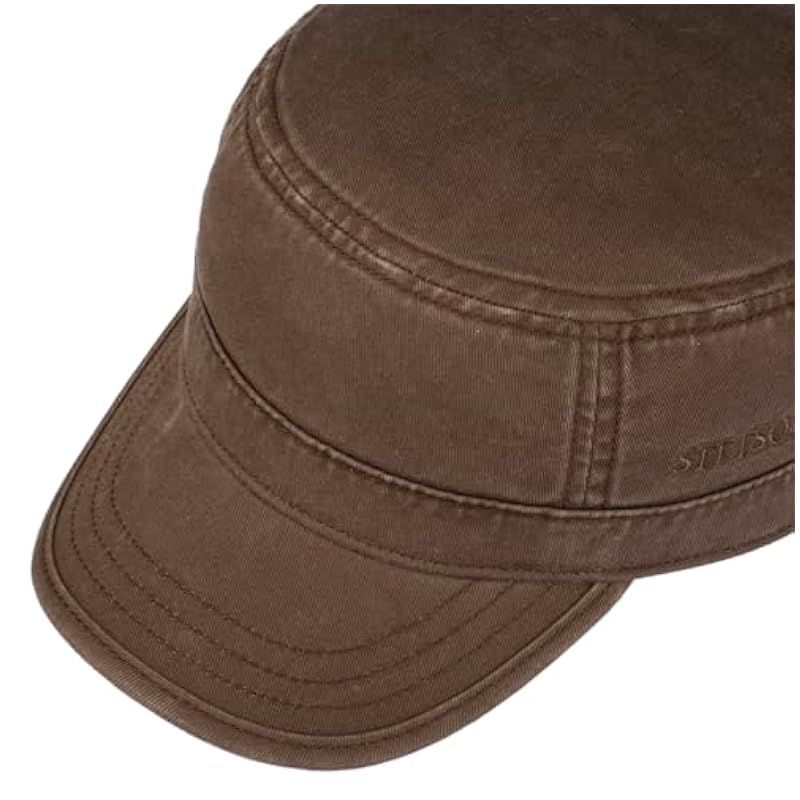 ‎womens Hats & Caps Stetson Stetson Gosper Army Cap Women/Men | Brown