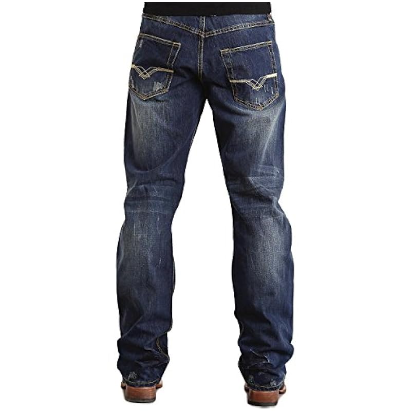 Stetson Jeans ‎mens Stetson Men's 1520 Standard Straight-Leg Jean Medium Sto